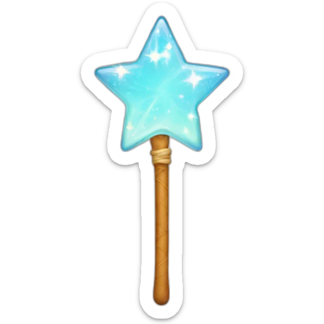 magic wand sticker