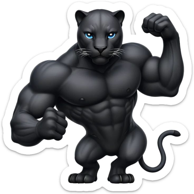 Panther sticker