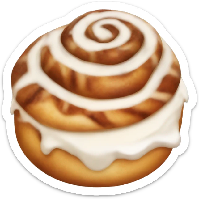 cinnamon roll sticker