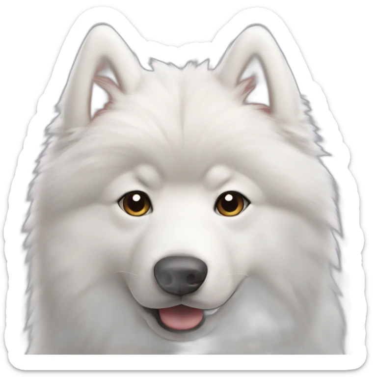 samoyed sticker