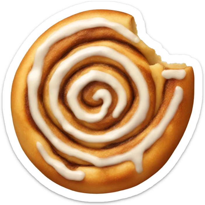cinnamon roll sticker