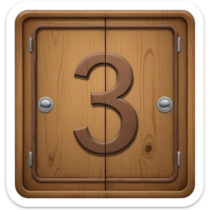 hotel room number wood sign near door 309 sticker