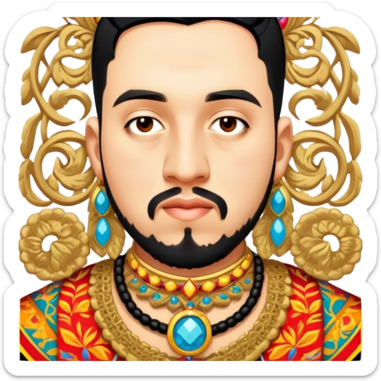 Vibrant Ceremonialist sticker