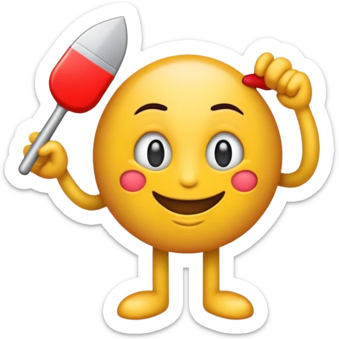 créame un emoji donde diga "adelante por tu salud con una fleja morada hacía la derech sticker