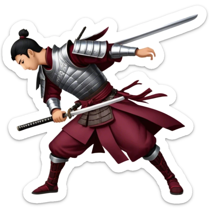 Resolute Samurai sticker