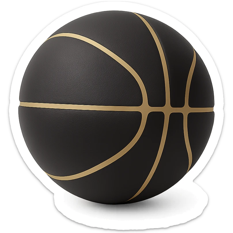 basket ball sticker