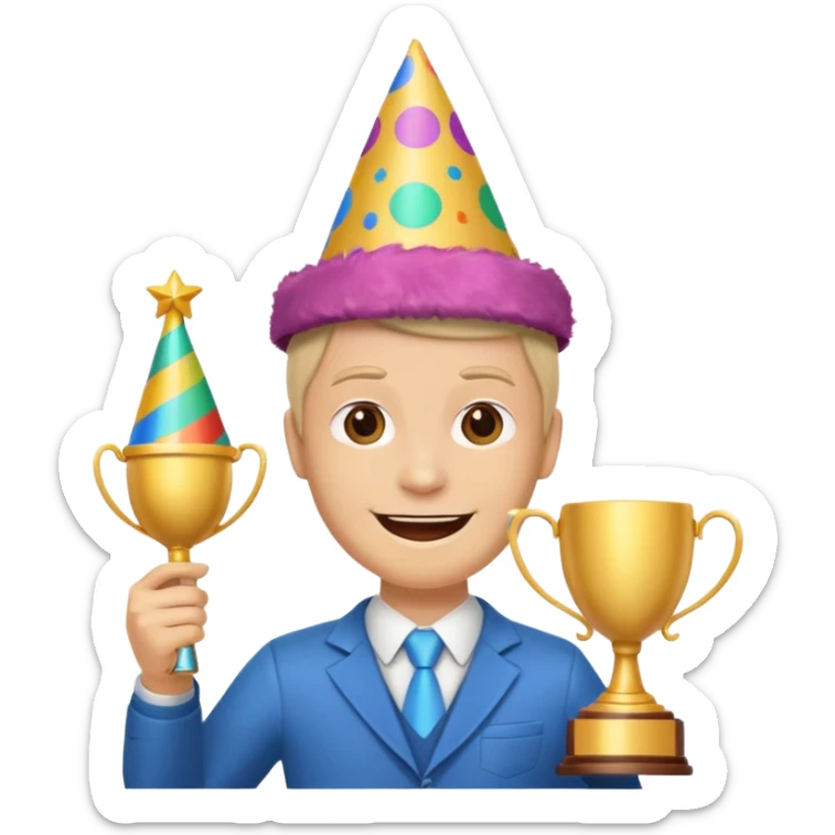 puedes hacer un emoji de la celebracion de poniendose la corona de lamine yamal sticker