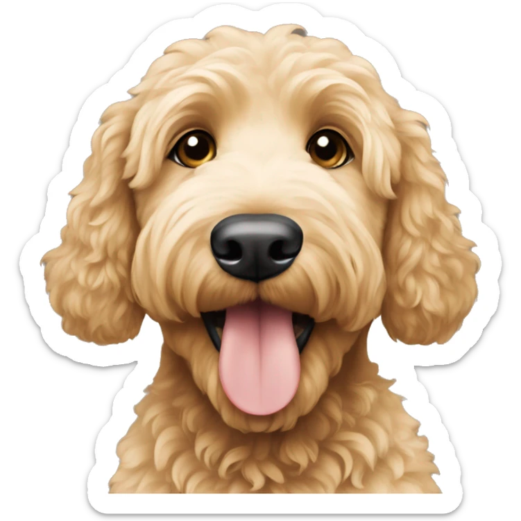 Goldendoodle sticker