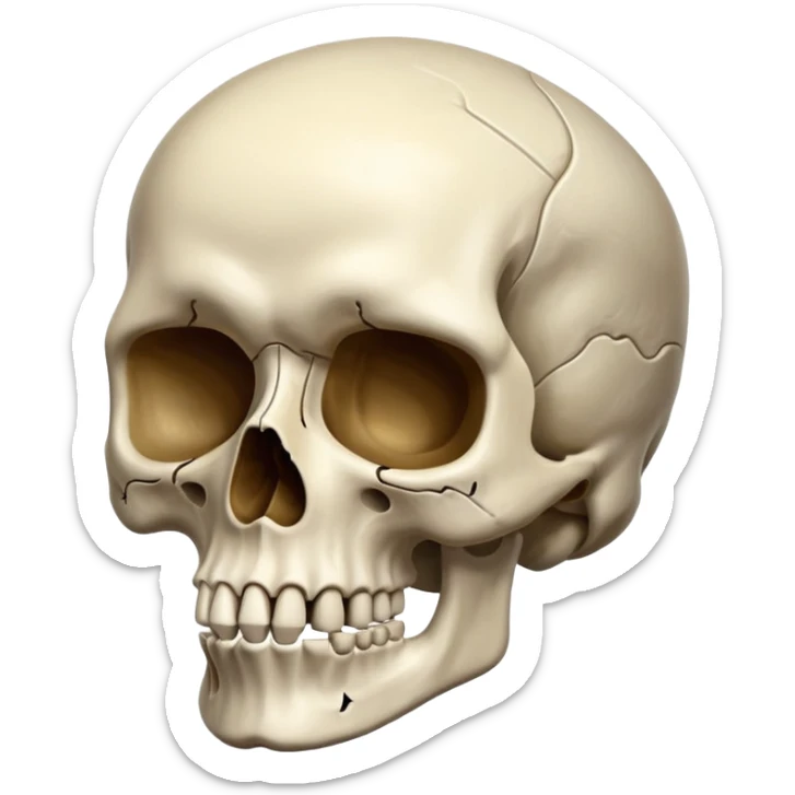 череп череп sticker