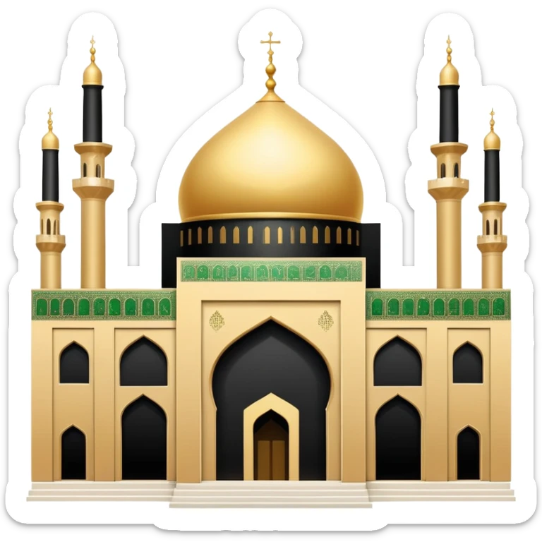 holy shrine of imam Hassan ibn Ali a.s in Baqie  sticker