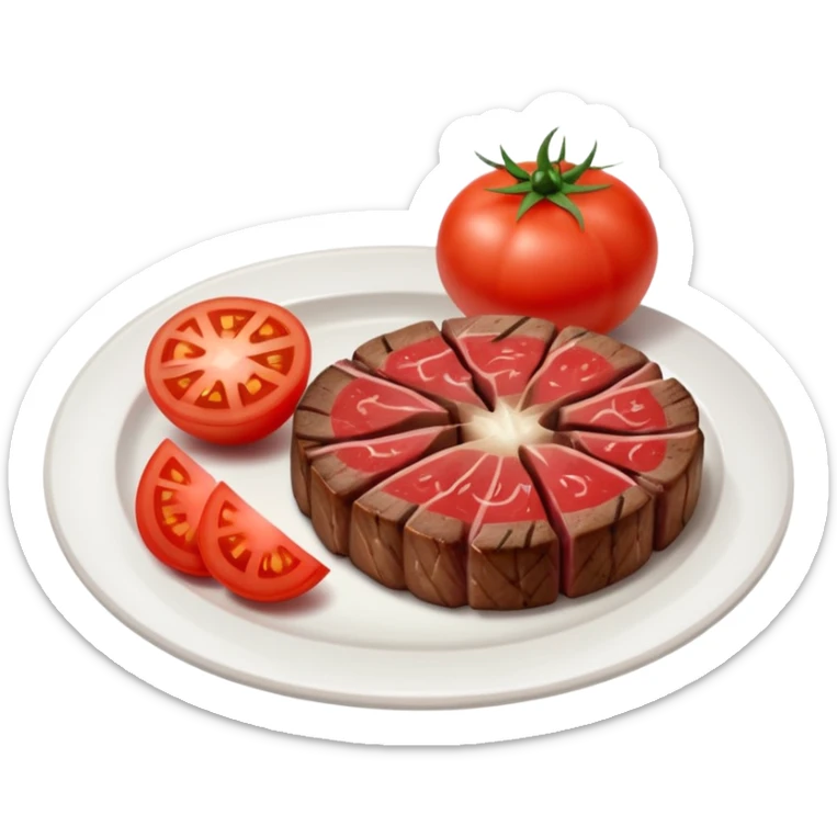 de la propuesta dos que generaste, modificarla solo con una carne y una rebanada de los ingredientes sticker