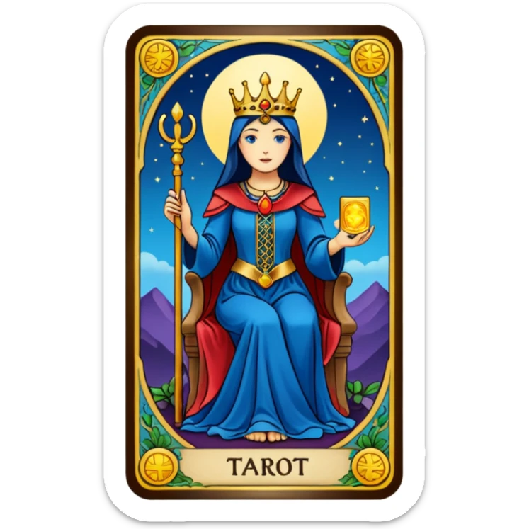 Tarot  sticker