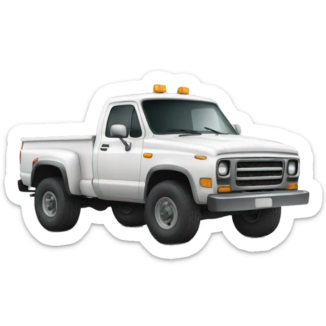 Truck sticker