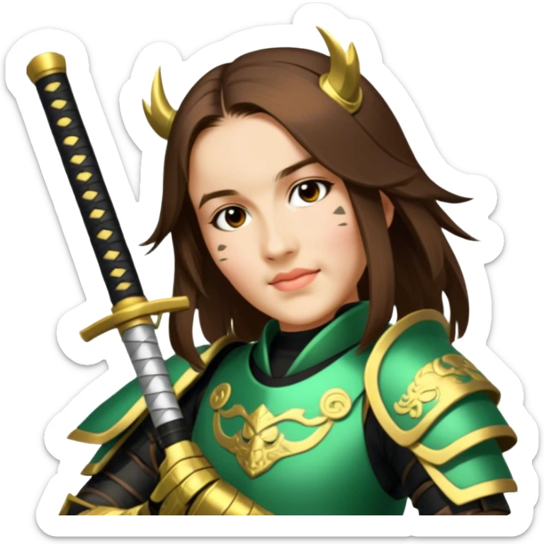 Samurai Guardian sticker