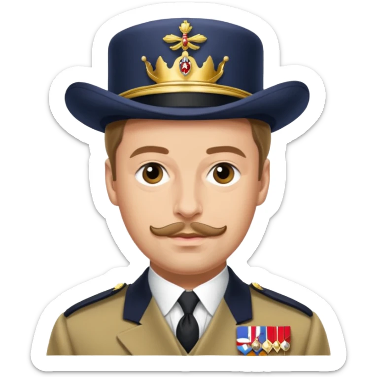 Prince George Duke Of Kent 5th Son of King George V sticker