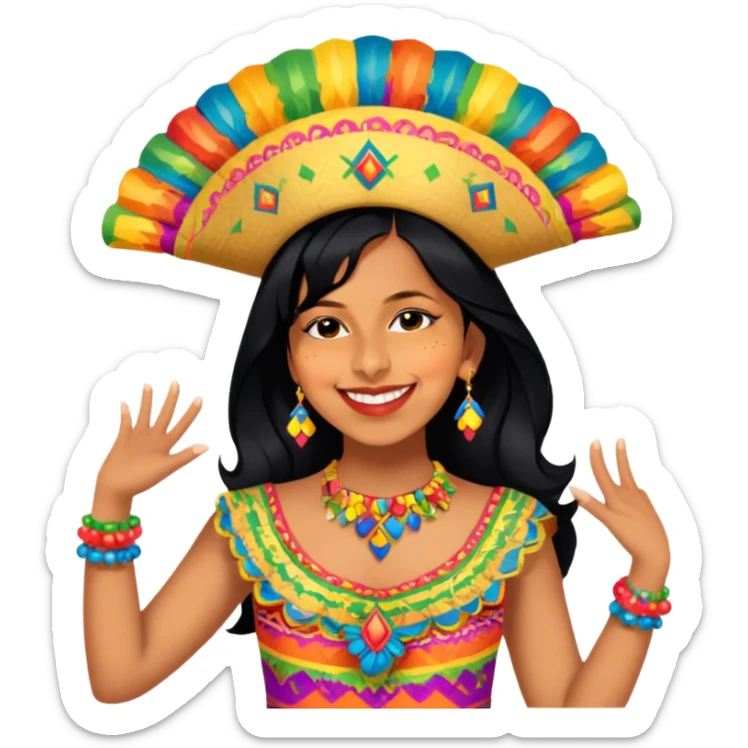 Fiesta Reveler sticker