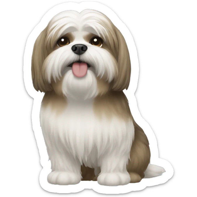 shitzu sticker