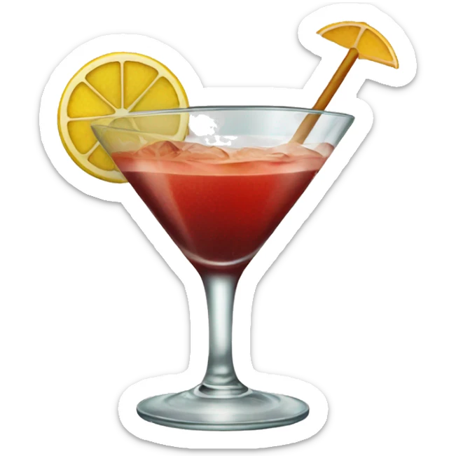 cocktail sticker