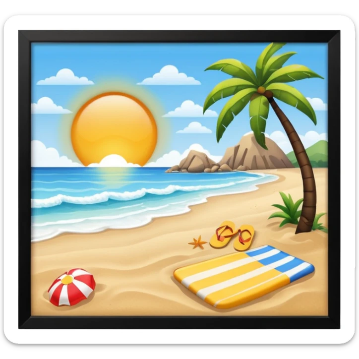 beach sticker