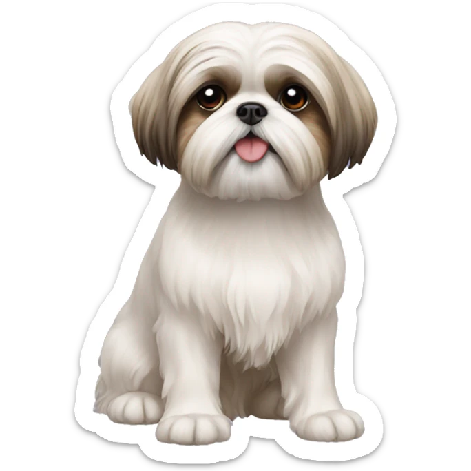 Shih tzu sticker