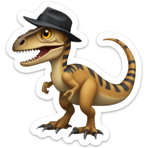 Velociraptor sticker