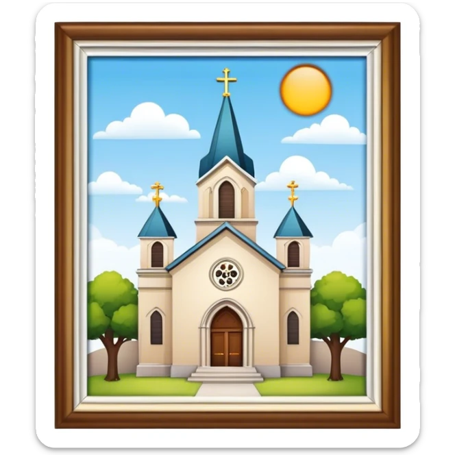 church  sticker
