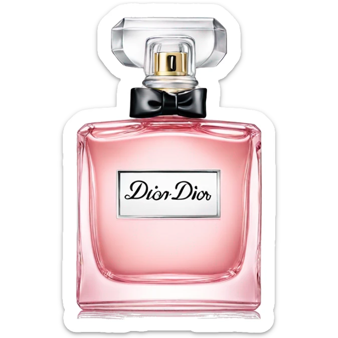 miss dior perfume  sticker
