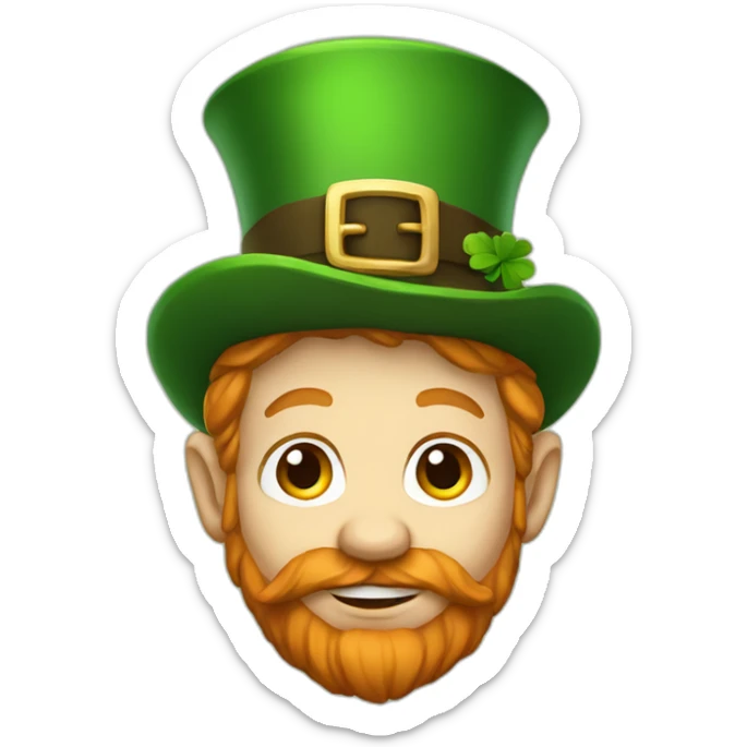 leprechaun sticker