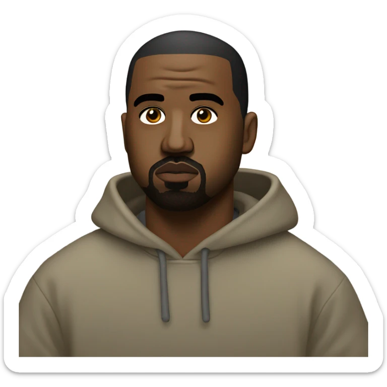 kanye west sticker