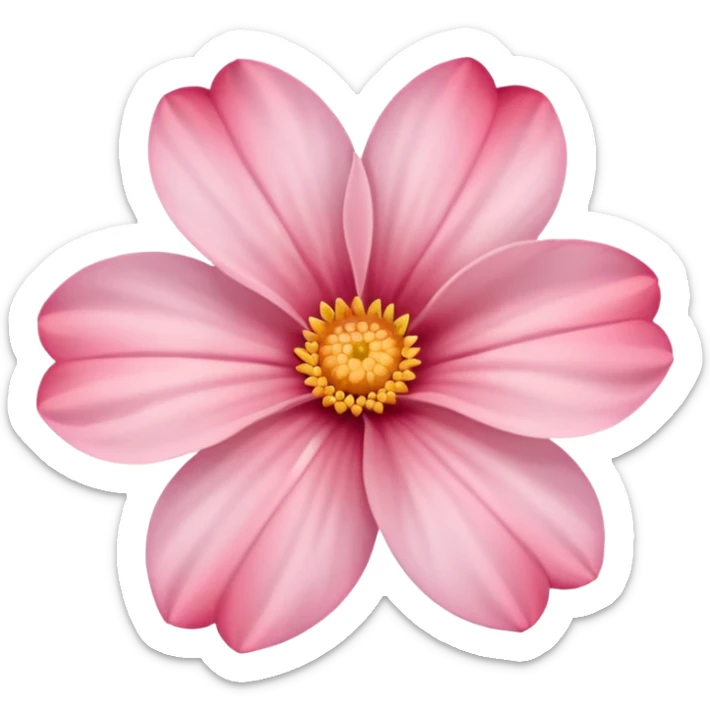 OMBRE BLUSH PINK FLOWER sticker