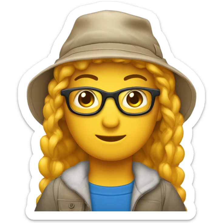 Imaginea prezintă un cap de țap stilizat cu o coroană, ochelari de soare, și o mantie roșie, deasupra cuvântului “EGAL” și a drapelului României. Stilul este caricatural, cu culori vii și contururi pronunțate. sticker