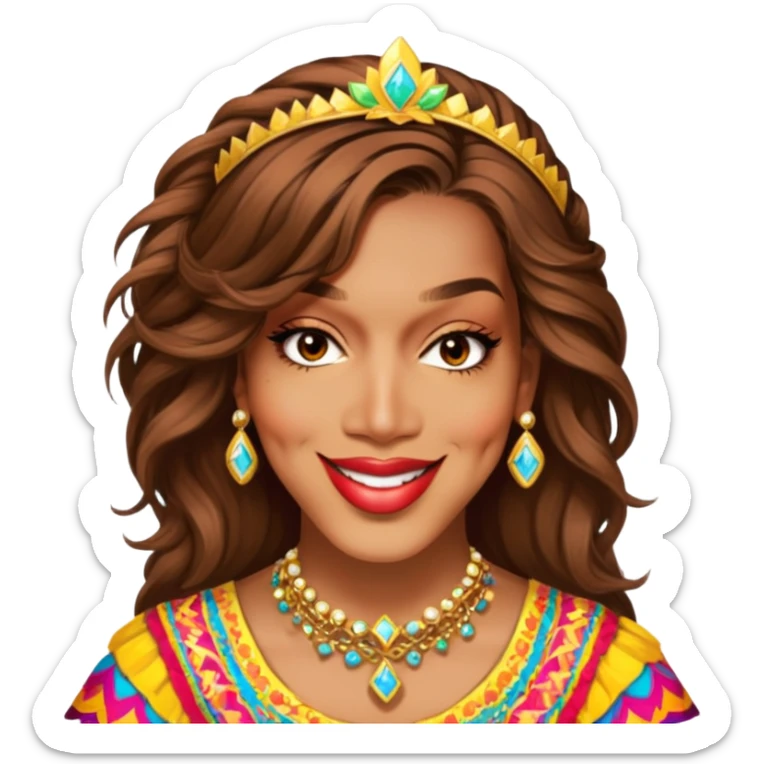 Colorful Parade Participant sticker