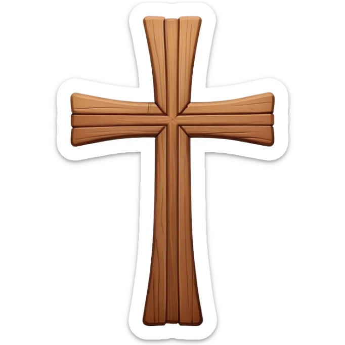 Cross sticker