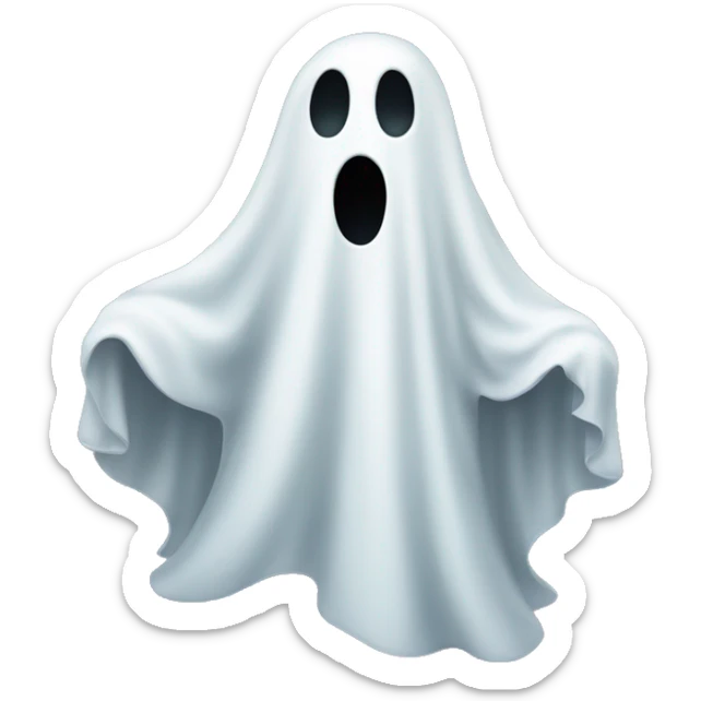 Ghost sticker