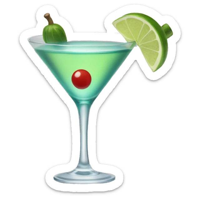 Martini sticker