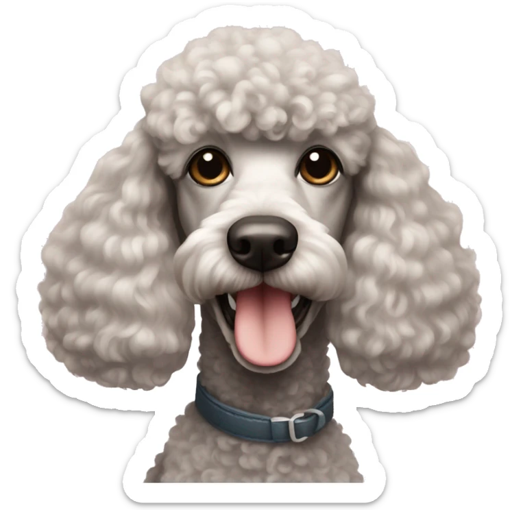 Poodle  sticker