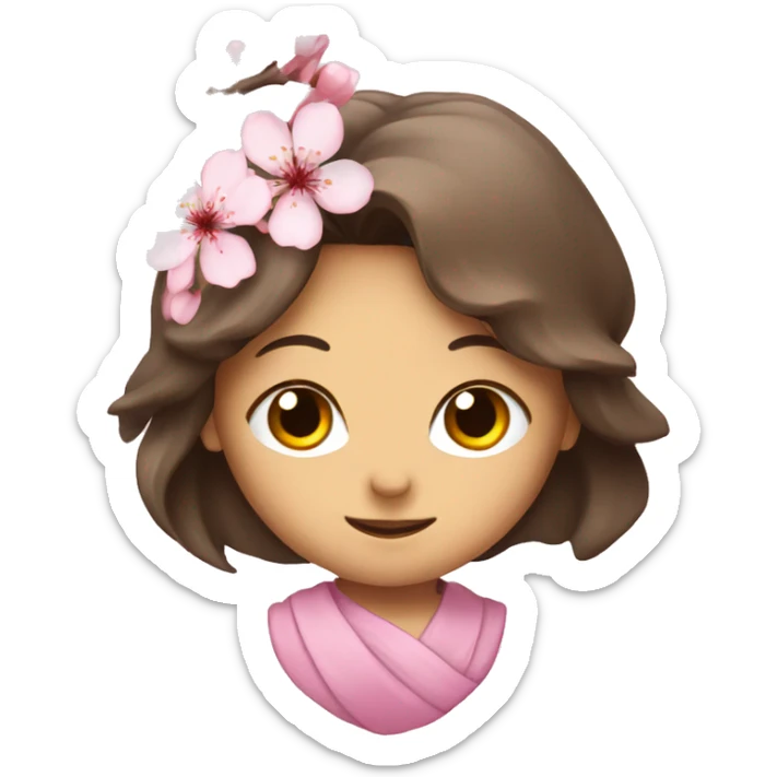 Cherry blossom sticker