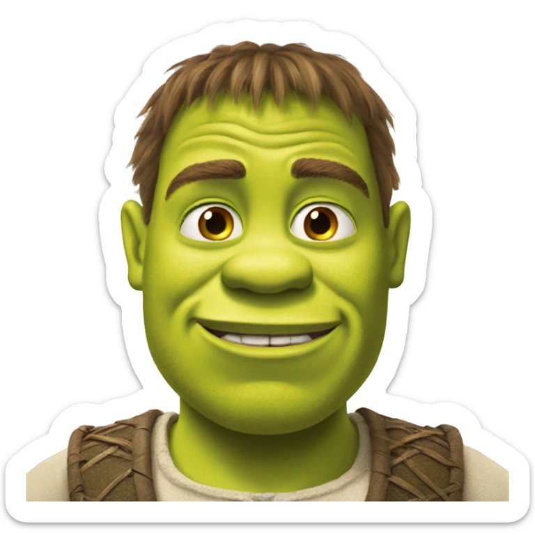Shrek sticker