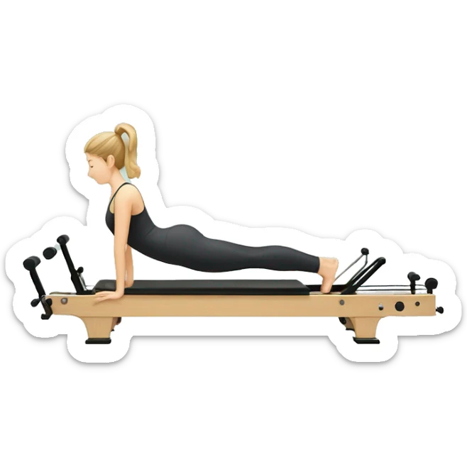 Pilates reformer sticker