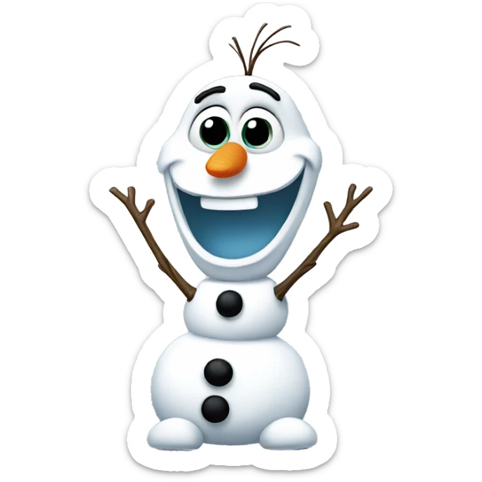 Olaf  sticker