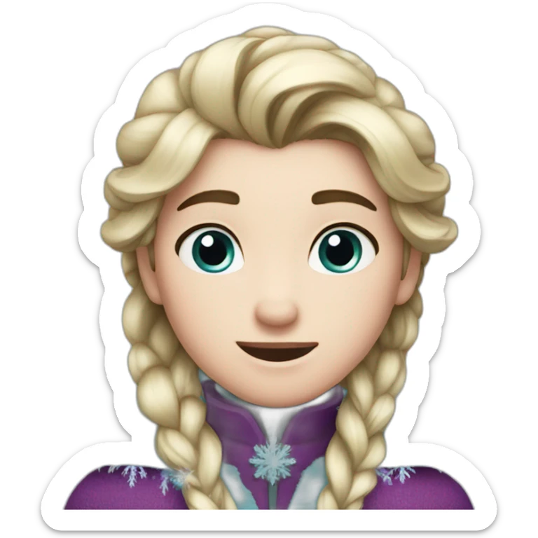 frozen sticker