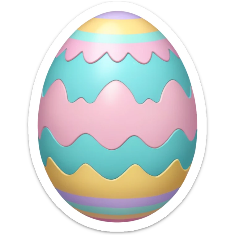 Easter sticker