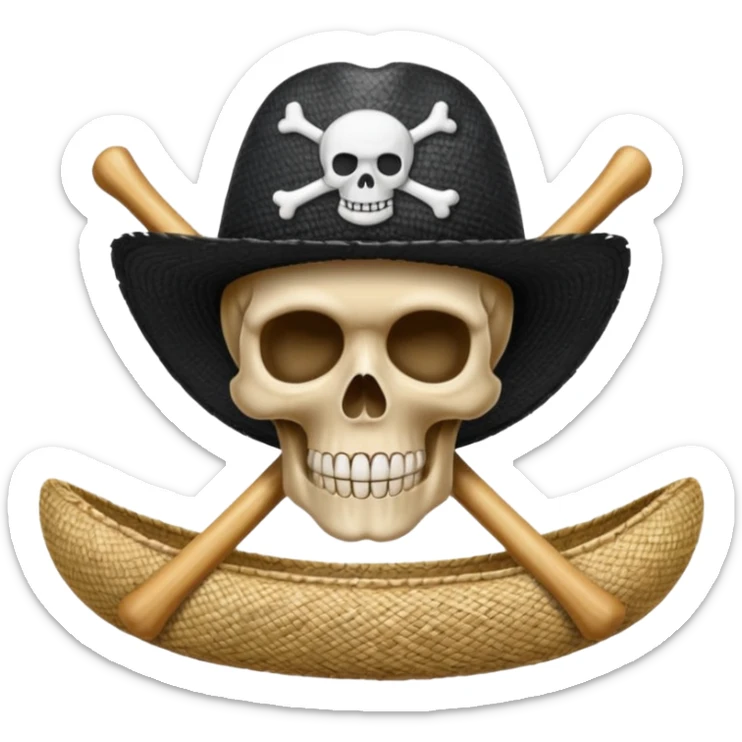 can u put the flag of the straw hats crew from one piece sticker