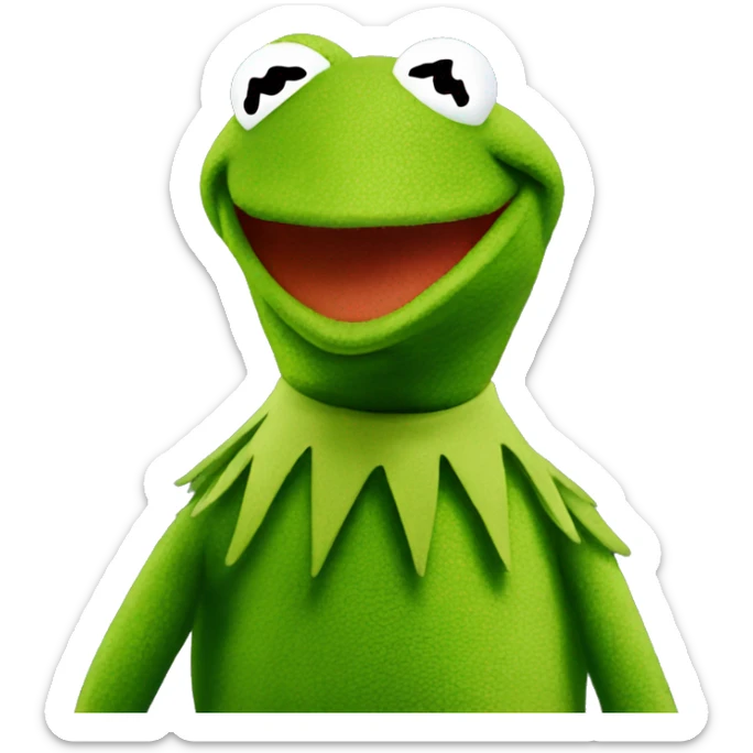 Kermit the frog  sticker
