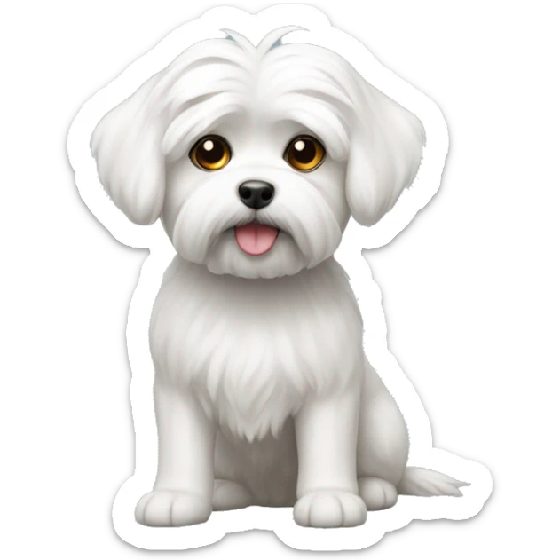 Maltese sticker