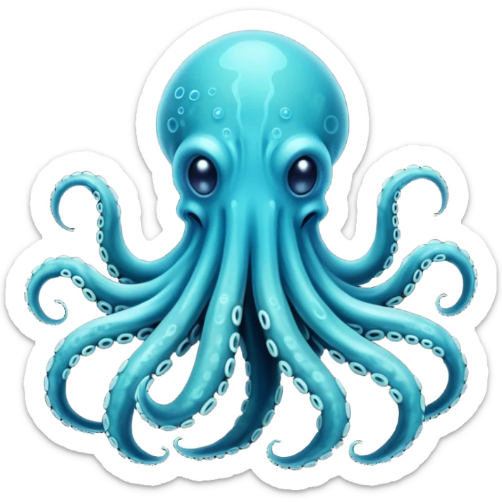 cosmic horrors from the depths of Europa's icy oceans sticker