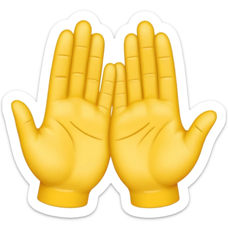 “2D yellow pinky-promise emoji, bold outline, transparent 1024×1024.”
 sticker