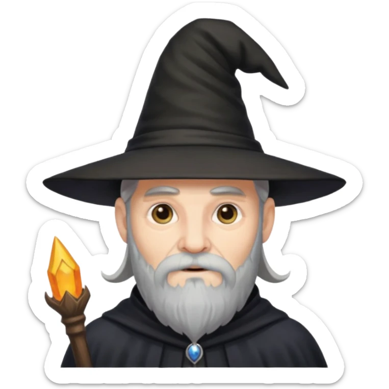 witch man sticker