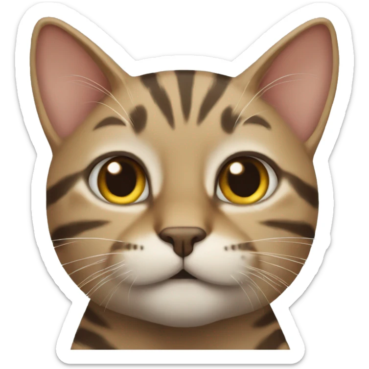 Tabby cat  sticker