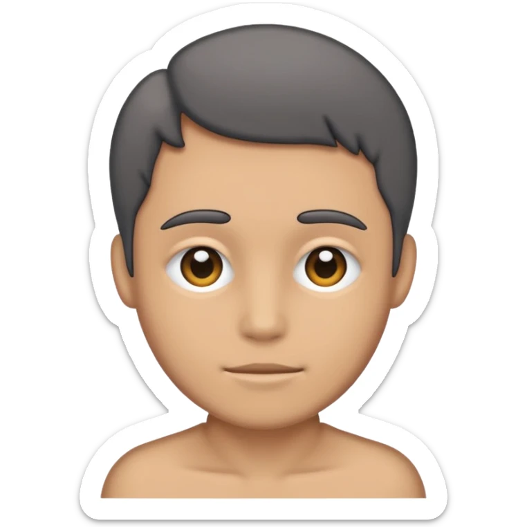 Generate silhouette of a human, not specific to any gender. Don't add eyes or hair. make it gray with a dark gray outline. sticker